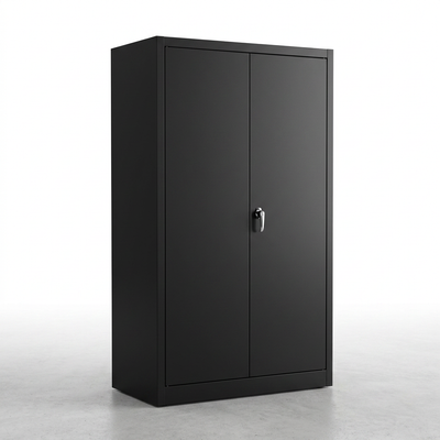 Elite Series 36 In. W X 72 In. H X 24 In. D 22-Gauge 5-Shelf Steel Freestanding Garage Storage Cabinet in Black