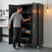 Fortress 75" Tall Garage Cabinet — Lifestyle